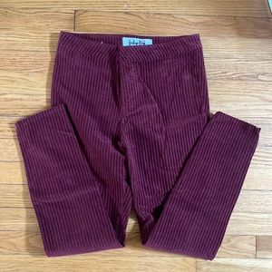 Maroon Pants